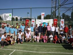 Tenis turnuvası tamamlandı